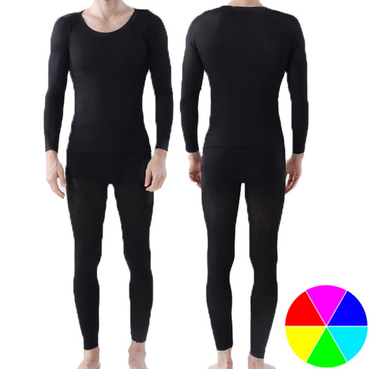 Men Winter Ultra Thin Thermal Underwear Set