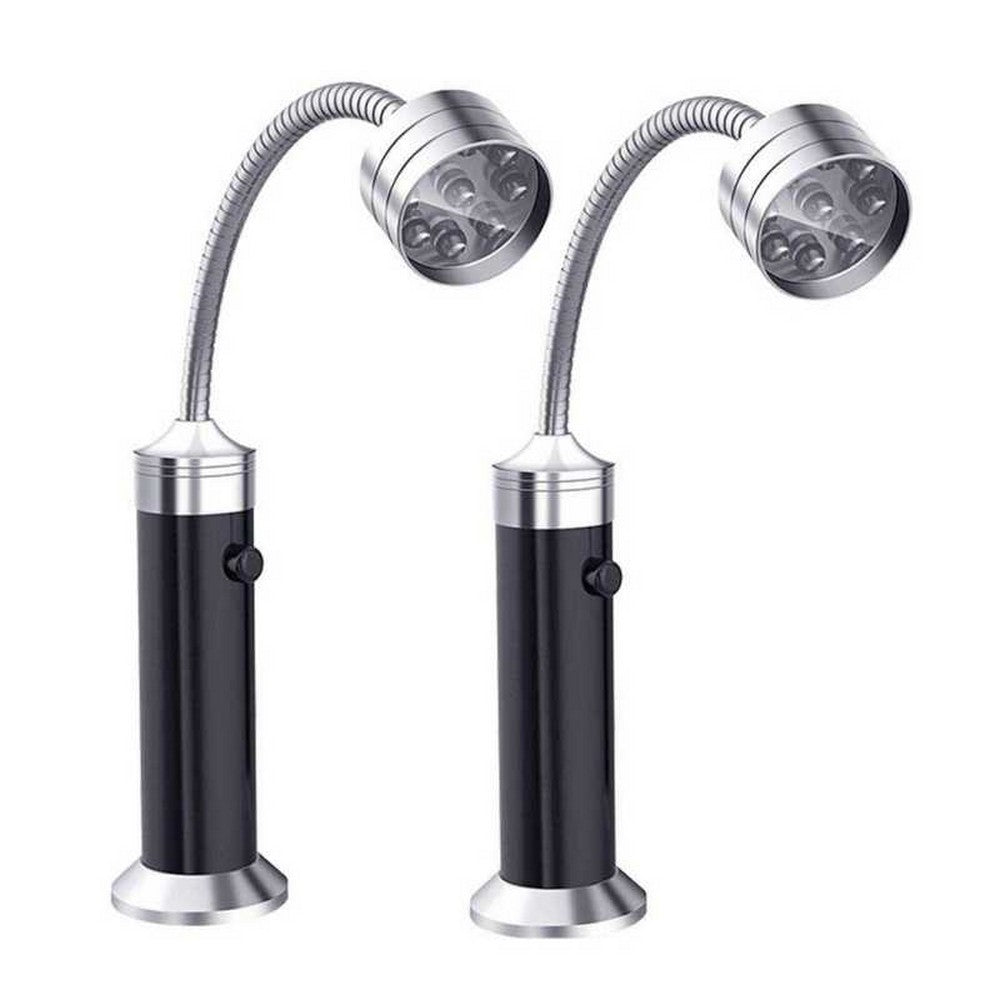 2PCS 9LED Barbecue Grill Lights with Magnetic Base Set