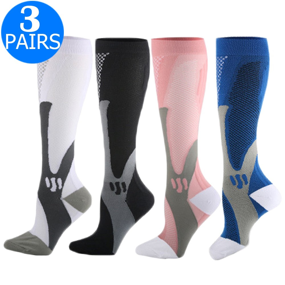 3 X Unisex Compression Socks Style 1