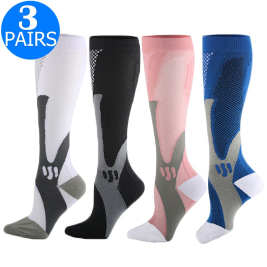 3 X Unisex Compression Socks Style 1