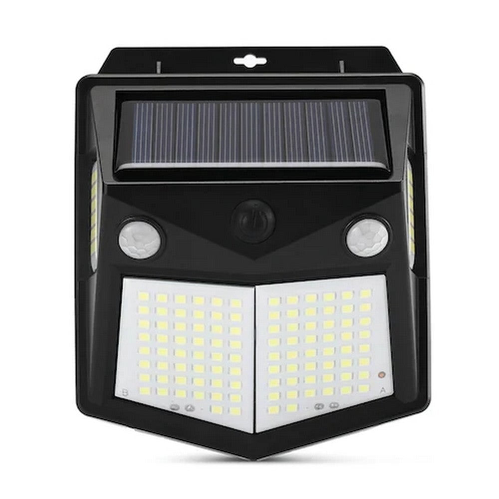 2 Pack 160 LED 4 Side Outdoor Solar Powered Motion Sensor Lights Wall Lamps