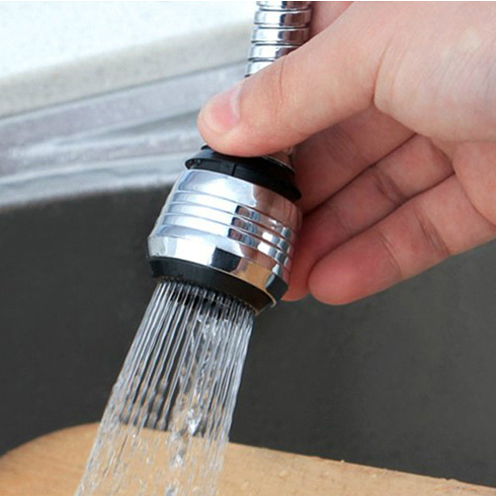 2X Kitchen Sink Extension Hose Faucet Sprayer Attachment Nozzle 2 Modes