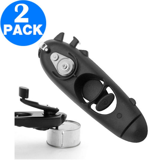 2 Pack 8 in 1 Manual Jar Beer Can Bottle Lids Openers Home Kitchen Tools
