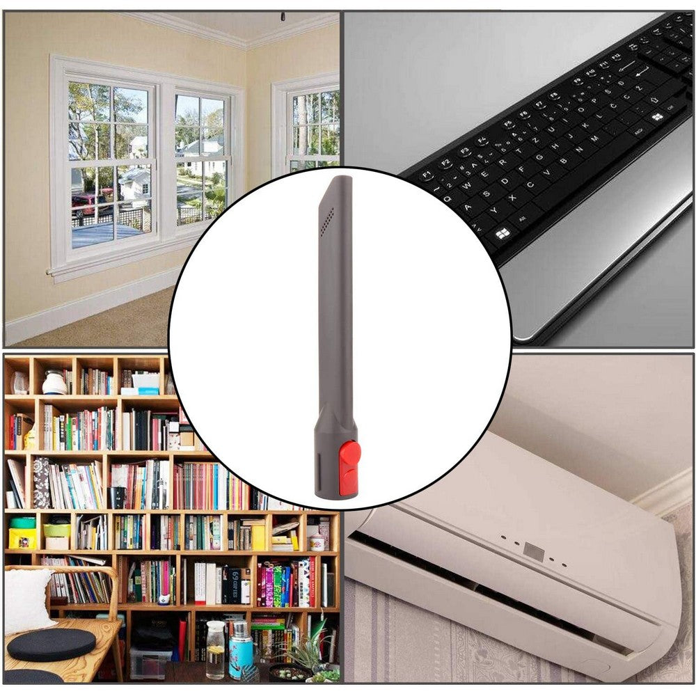 6PCS Non-Branded Attachment Flexible Hose Kit Brush Accessories Set Compatible with Dyson V8 V7 V10 V11 Cordless Vacuum Cleaner