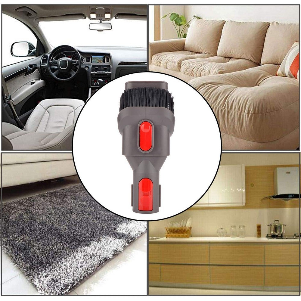 6PCS Non-Branded Attachment Flexible Hose Kit Brush Accessories Set Compatible with Dyson V8 V7 V10 V11 Cordless Vacuum Cleaner