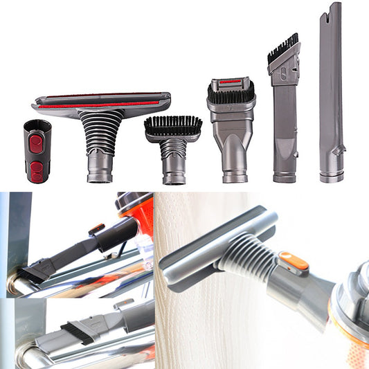 6PCS Attachment Kit Brush Accessories Set Compatible with Dyson V6 Cordless Vacuum Cleaner