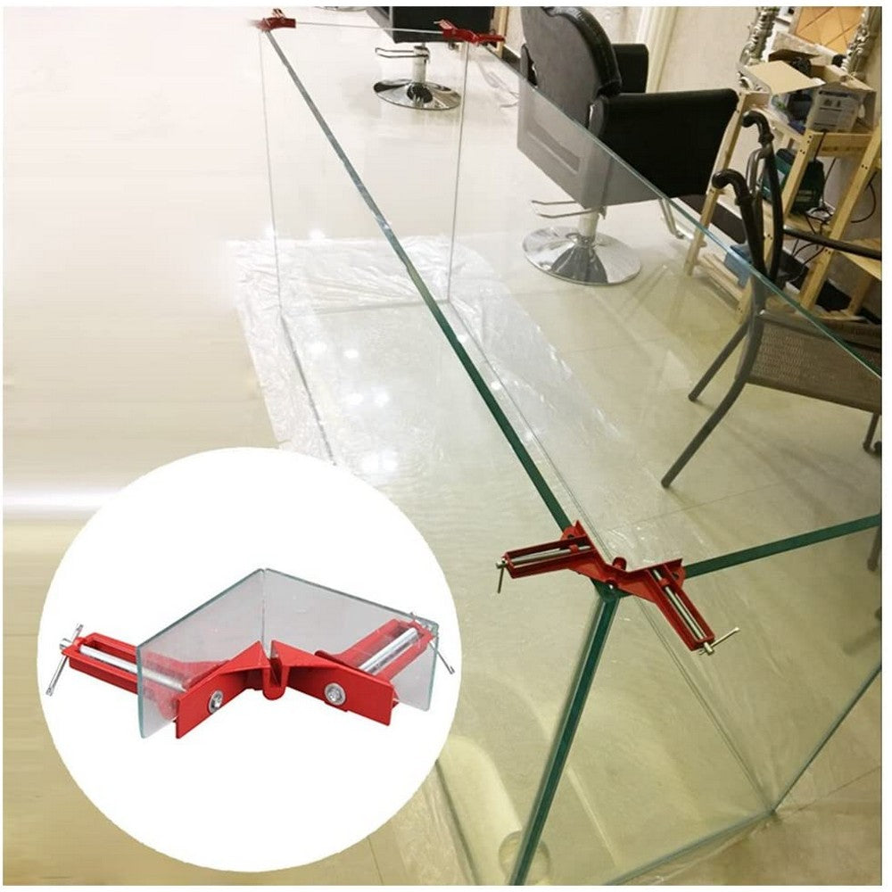 4 Pieces Right Angle Clamp 90 Degree Corner Clamp DIY Woodworking Tool