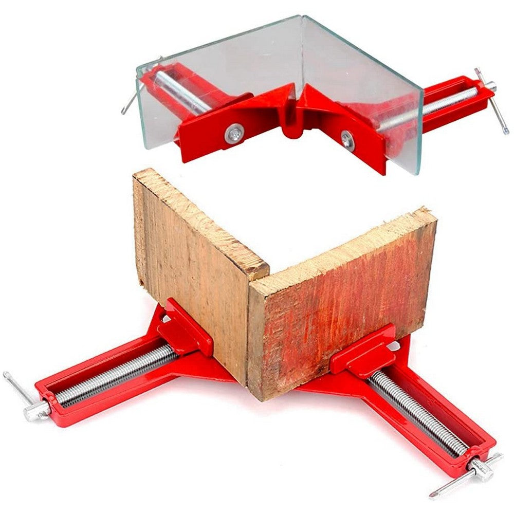 4 Pieces Right Angle Clamp 90 Degree Corner Clamp DIY Woodworking Tool