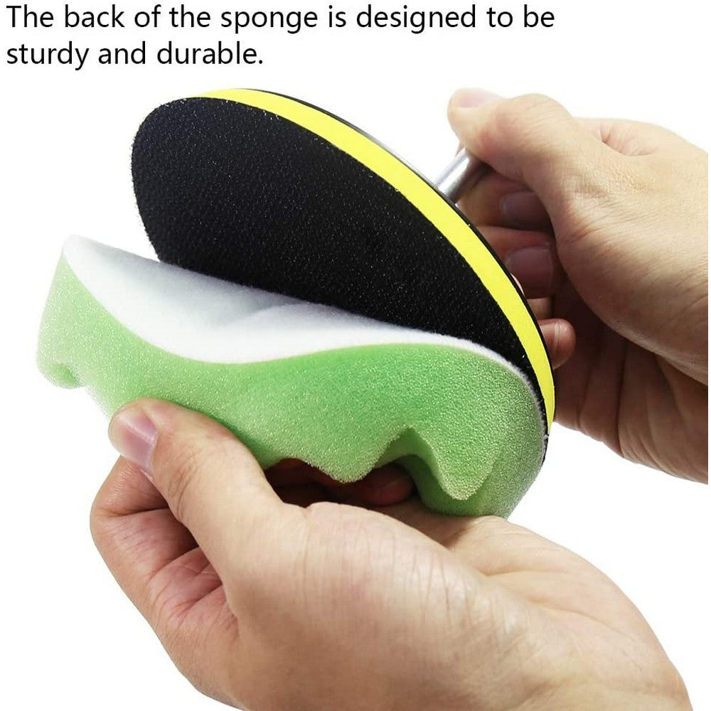39Pcs Car Buffing Pads Foam Drill Polishing Pad Kits