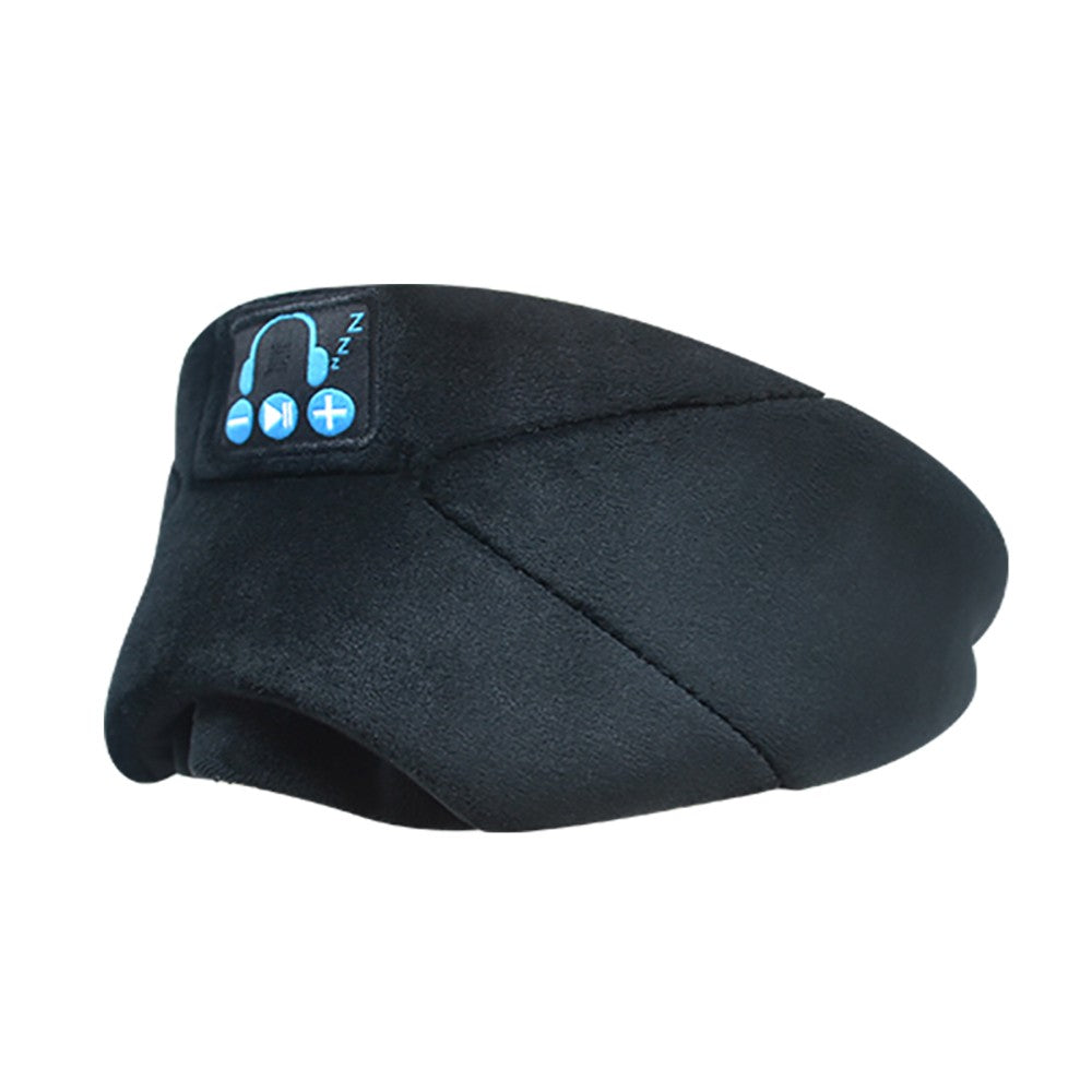 USB Rechargeable Bluetooth 5.0 Fully Shaded Sleeping Eye Mask Hands Free Wireless Call Microphone Music Headset Style 1