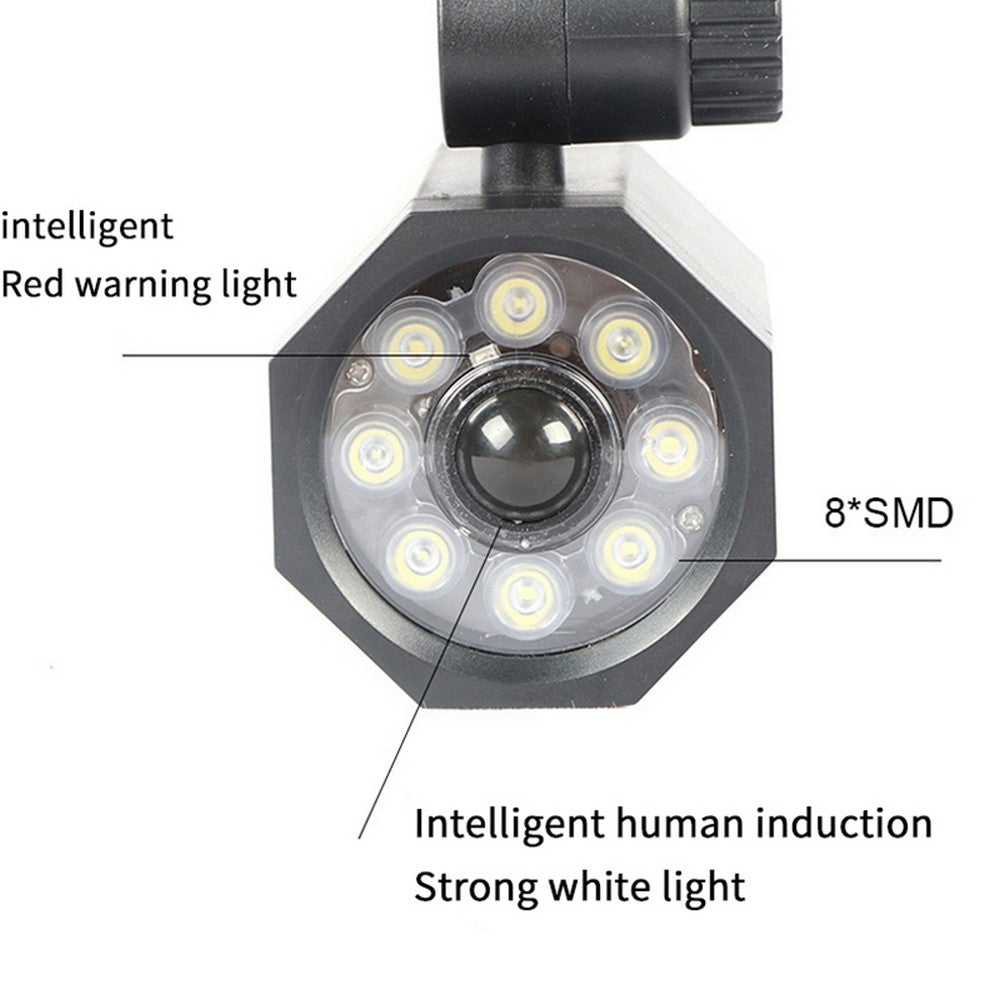 8LED Outdoor Solar Powered Wireless Security Light Motion Sensor Lamp Wall Spotlight