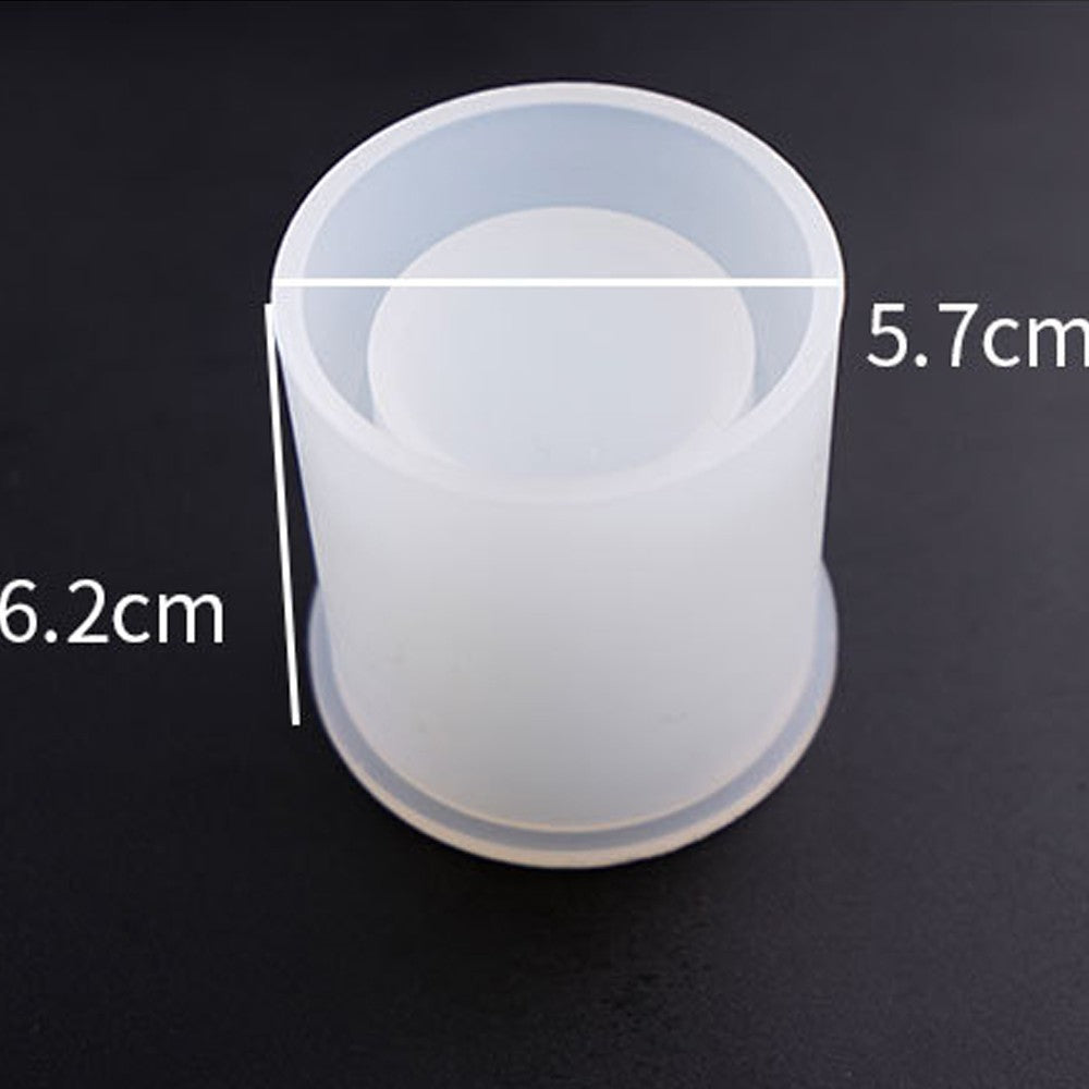4 X DIY Resin Crafts Pen Holder Mould Silicone Mold
