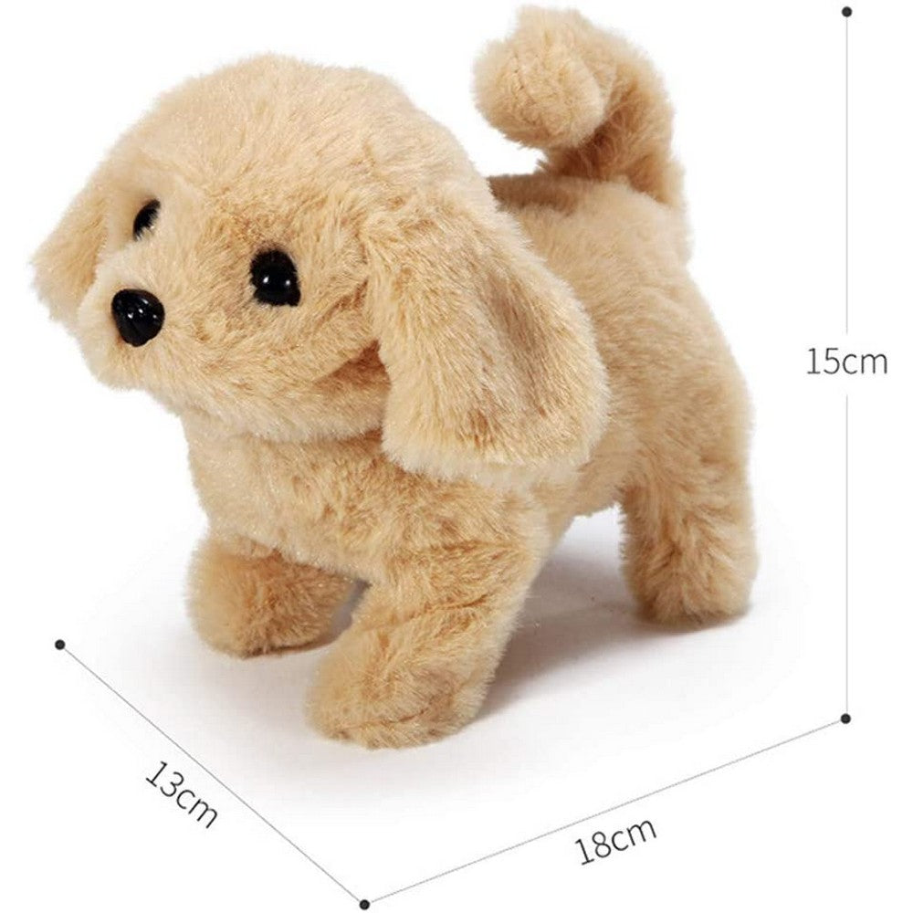 Kids Electric Pet Simulation Dog Doll Walking Wagging Barking Puppy Toy