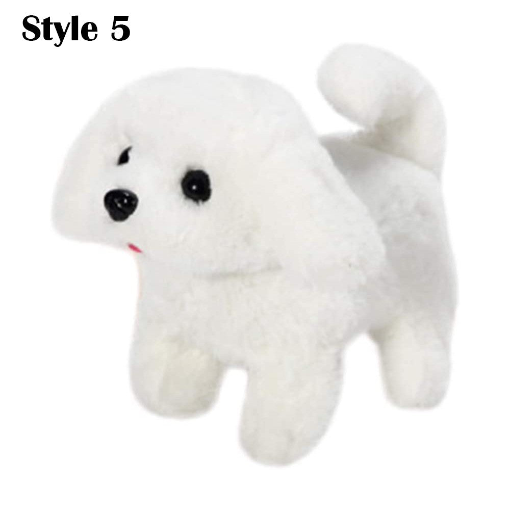 Kids Electric Pet Simulation Dog Doll Walking Wagging Barking Puppy Toy