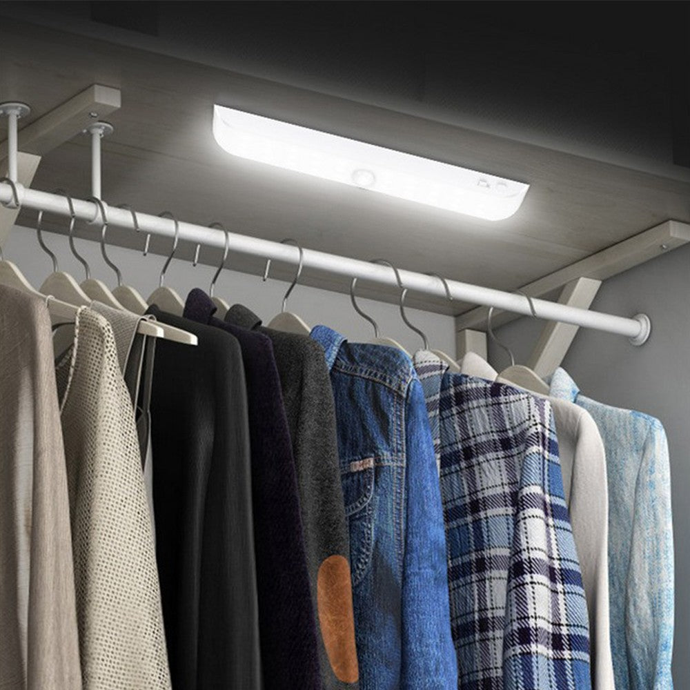 4 X 30LED USB Rechargeable Motion Sensor Closet Light