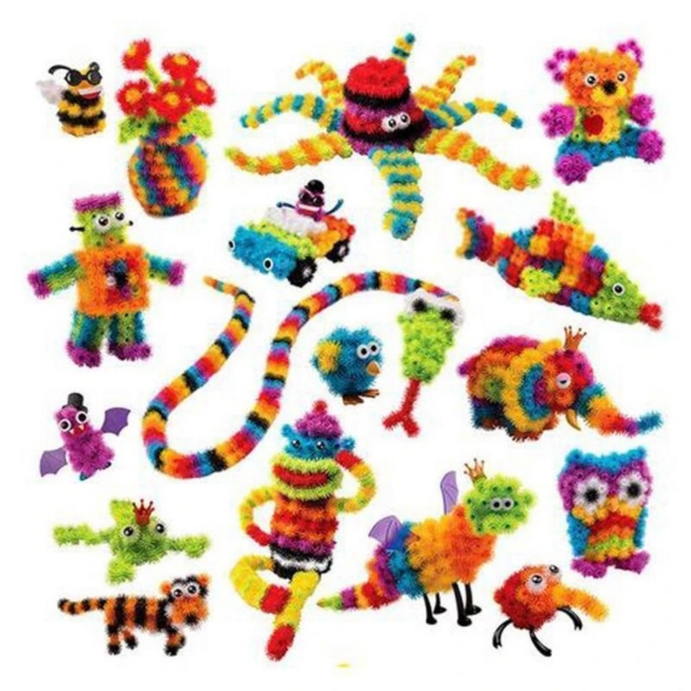 Kids Toys Flexible Colorful Ball Clusters
