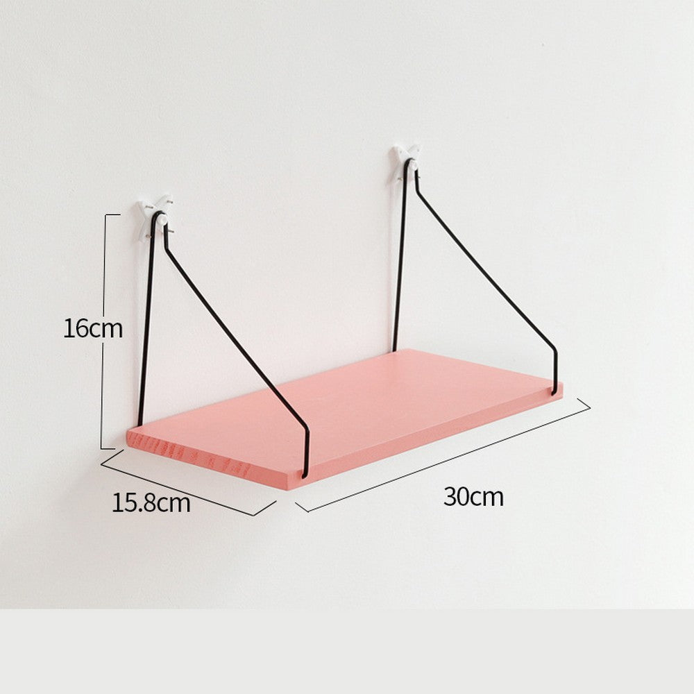 3 X Floating Shelves Hanging Shelf Wall Mounted Home Decor Organizer Rack for Living Room Bedroom Bathroom Kitchen