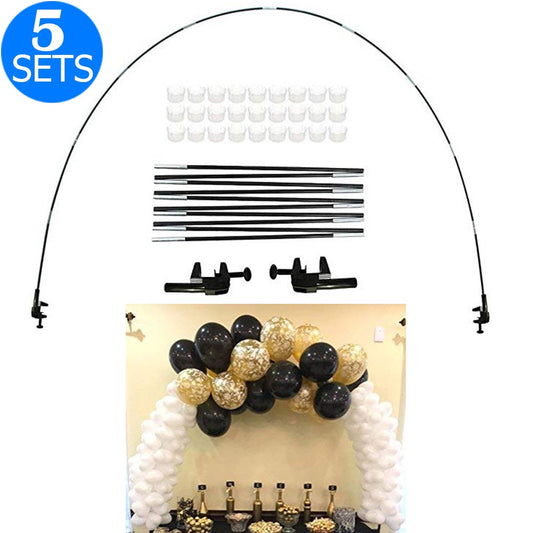 5 X Table Balloon Arch Christmas Party Supplies Decorations Kit without Balloons