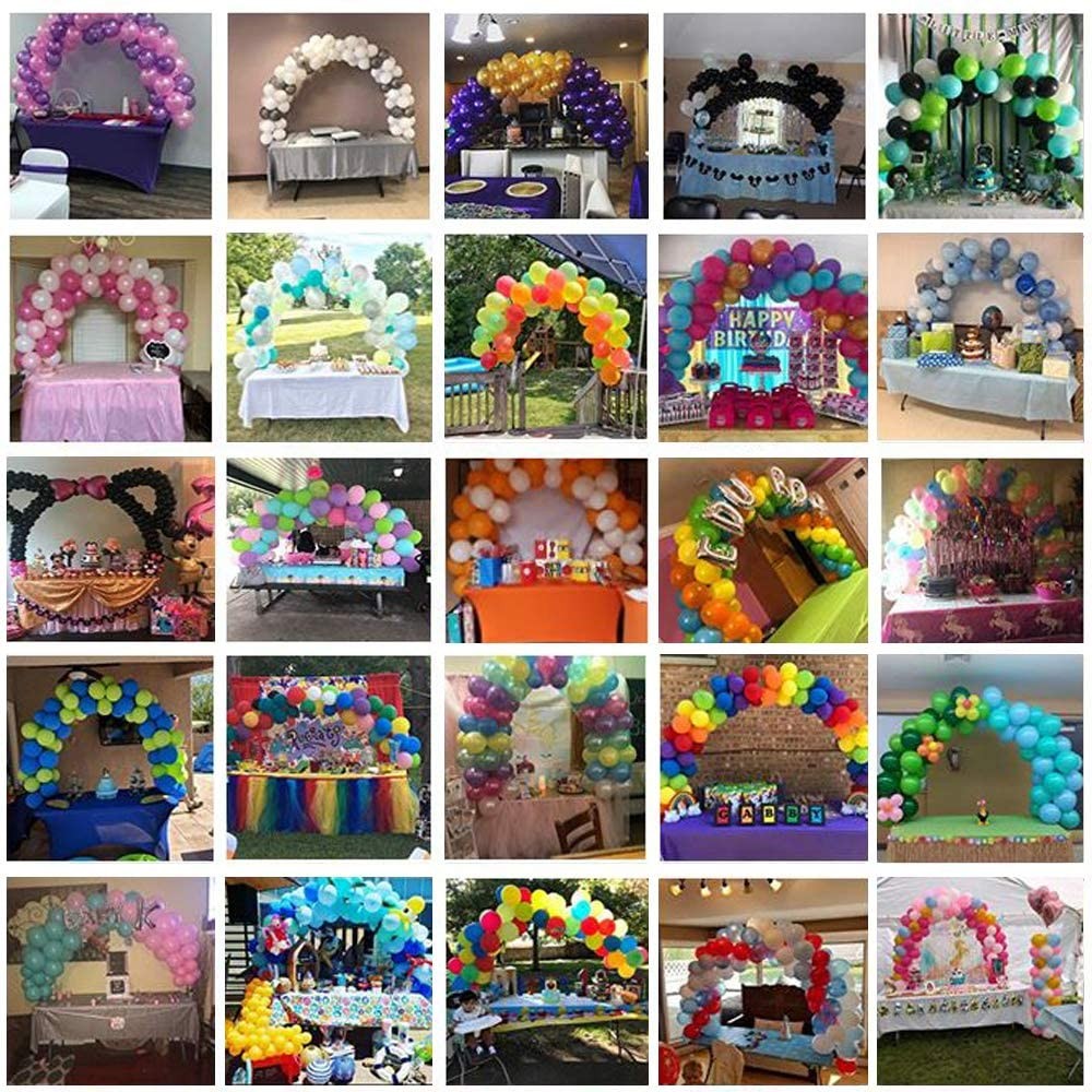 5 X Table Balloon Arch Christmas Party Supplies Decorations Kit without Balloons