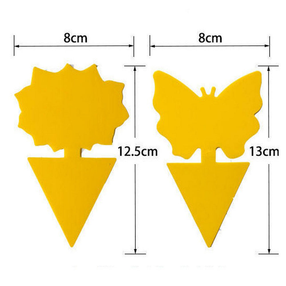 20PCS Sticky Fruit Fly Trap Bug Killers for Plant Style 1 Style 2