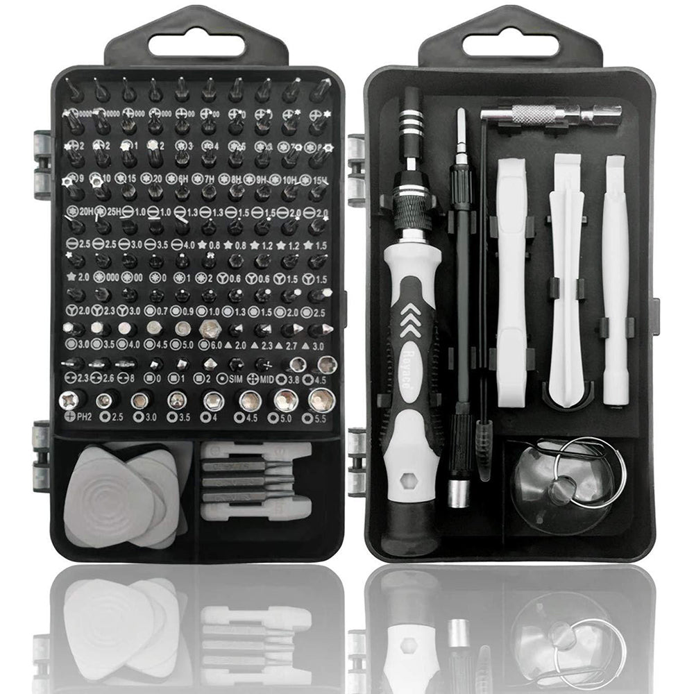 122 in 1 Electronic Screwdriver Set Repair Tools Kit for Computer PC Phone Watch Repairing