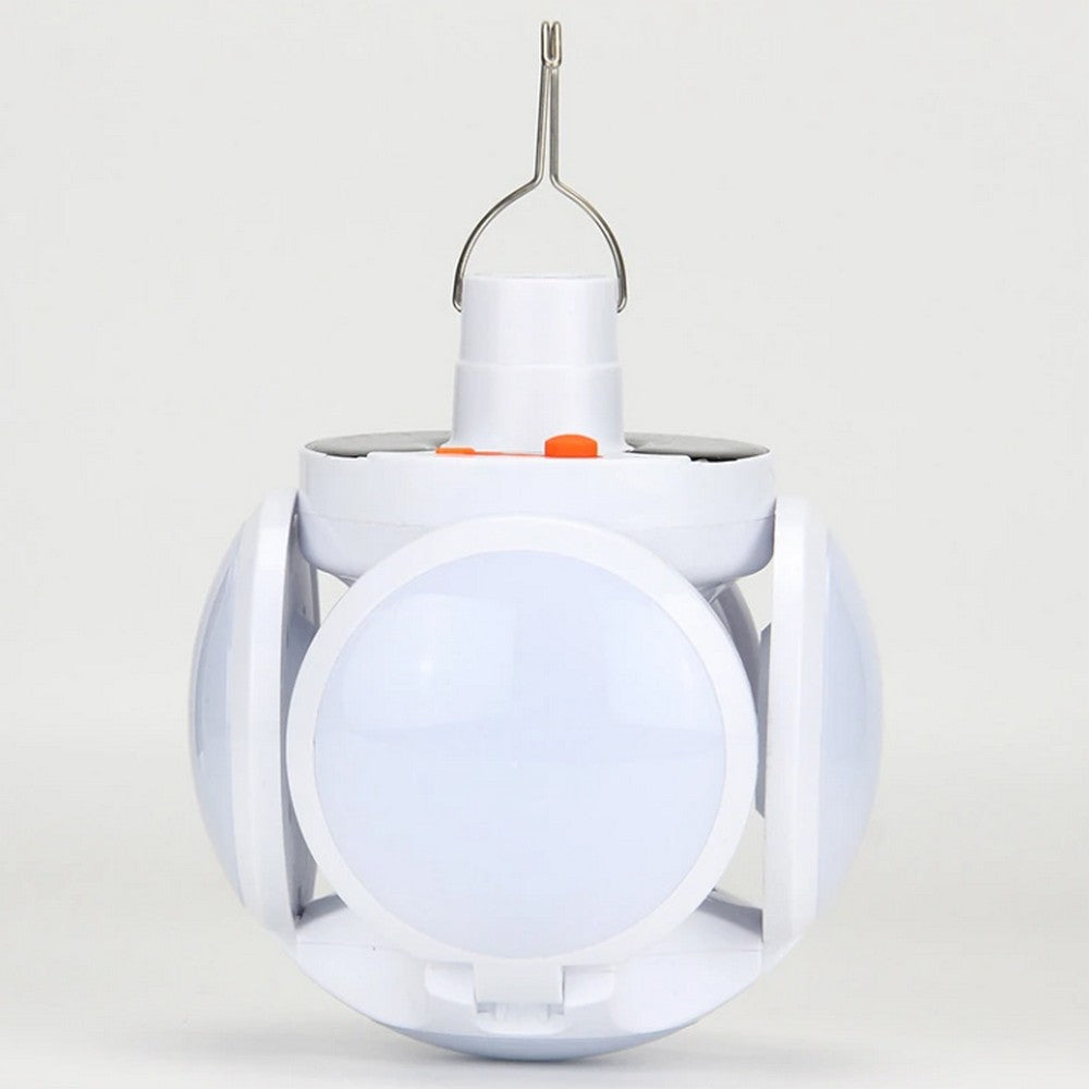 2 X Solar Powered Light Outdoor Emergency Lighting LED Bulb Foldable Hanging Camping Lamp