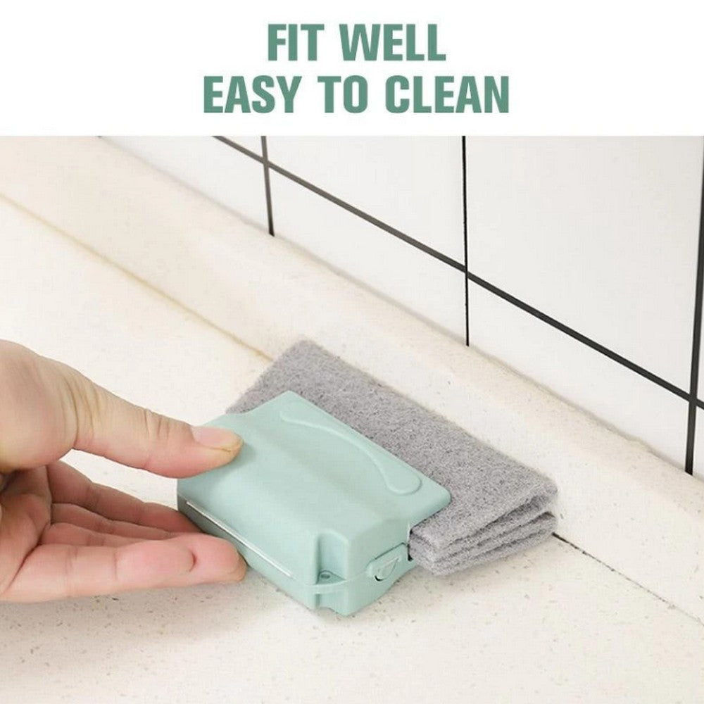 6 X Home Handheld Window Groove Cleaning Tool Window Slot Dust Remover Door Gap Cleaner Kitchen Sink Cleaning Brush Random Picked