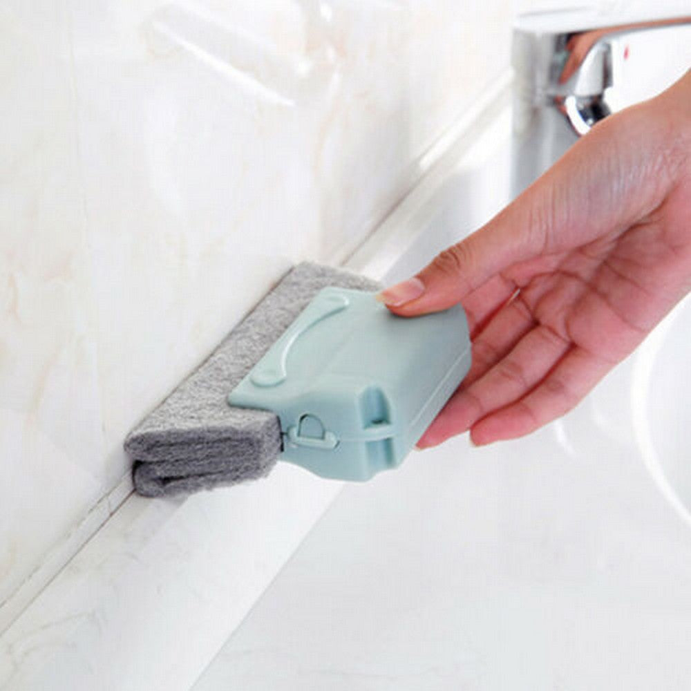 6 X Home Handheld Window Groove Cleaning Tool Window Slot Dust Remover Door Gap Cleaner Kitchen Sink Cleaning Brush Random Picked