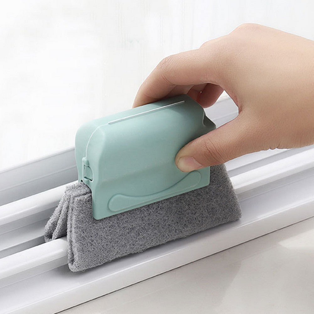 6 X Home Handheld Window Groove Cleaning Tool Window Slot Dust Remover Door Gap Cleaner Kitchen Sink Cleaning Brush Random Picked