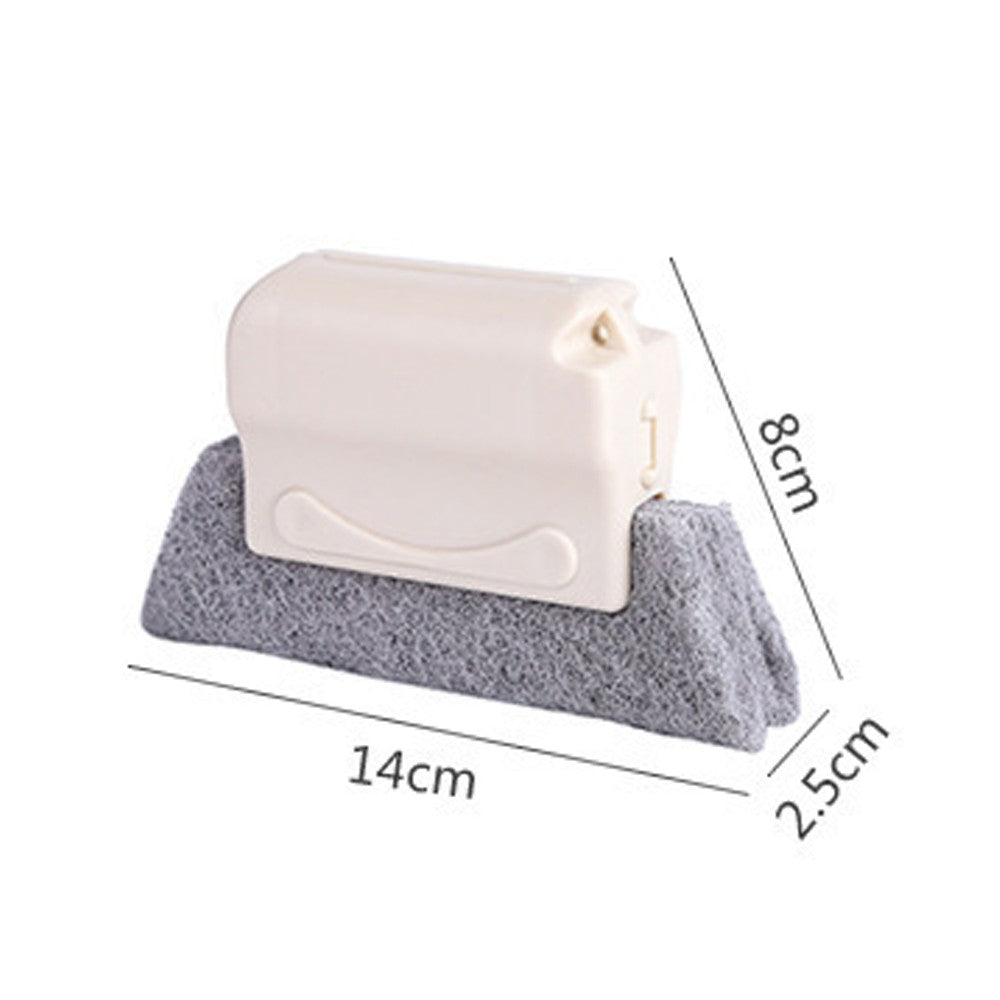 6 X Home Handheld Window Groove Cleaning Tool Window Slot Dust Remover Door Gap Cleaner Kitchen Sink Cleaning Brush Random Picked