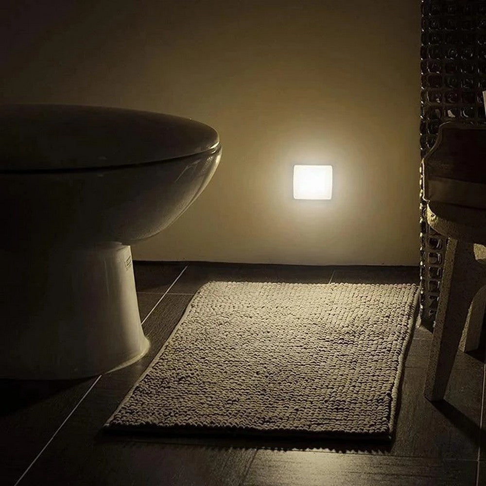 4 X Smart Motion Sensor 6LEDs Night Light Battery Operated Bedside Lamp Hallway Lighting Kitchen Light Stairs Lamp