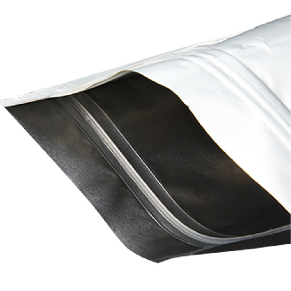 30PCS 160mic Resealable Mylar Bags Zip Lock Food Storage Foil Pouch Both Sides Not Visible