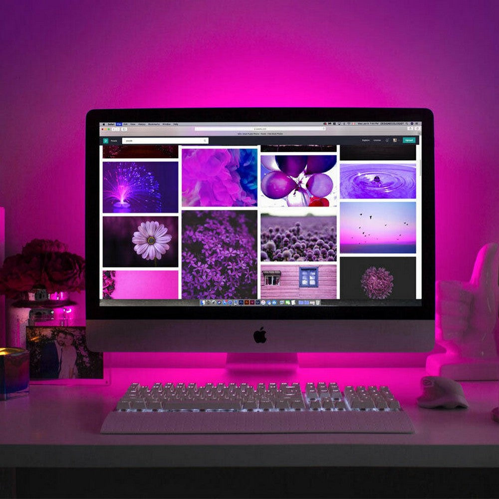 2 X App Control RGB Waterproof Smart Bluetooth LED Strip Lights