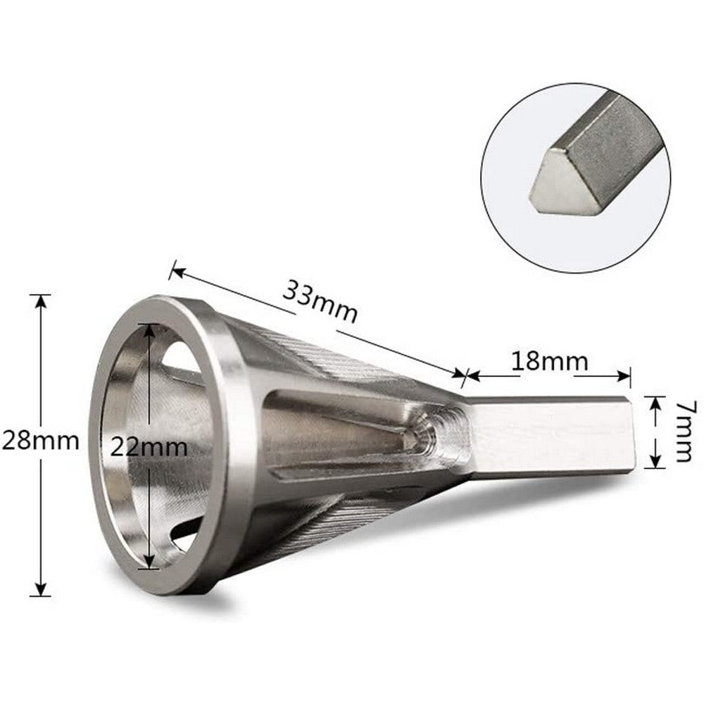 8 X Deburring External Chamfer Remove Tool Drill Bit Tool
