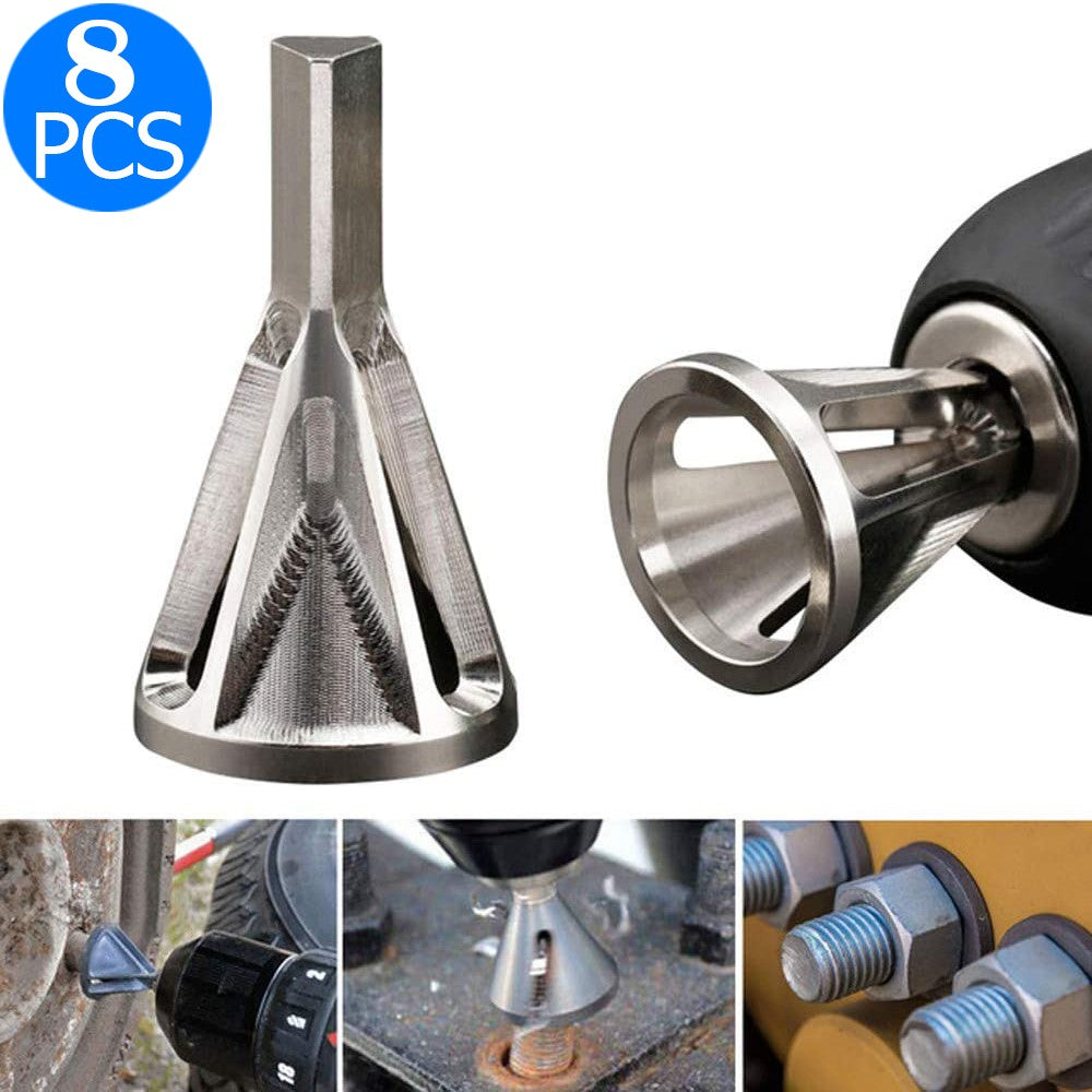 8 X Deburring External Chamfer Remove Tool Drill Bit Tool