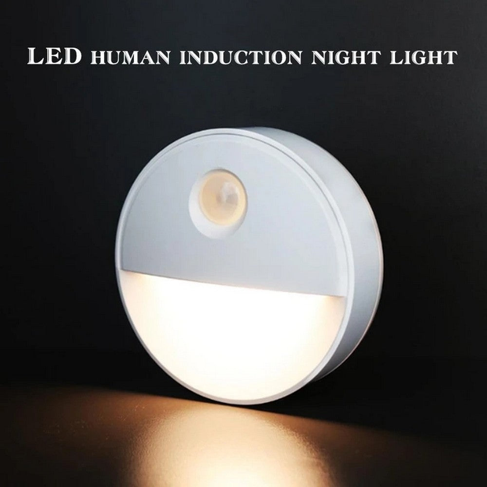 4 Pack 2LEDs Motion Sensor Night Light for Stairs Cabinet Kitchen Bedroom