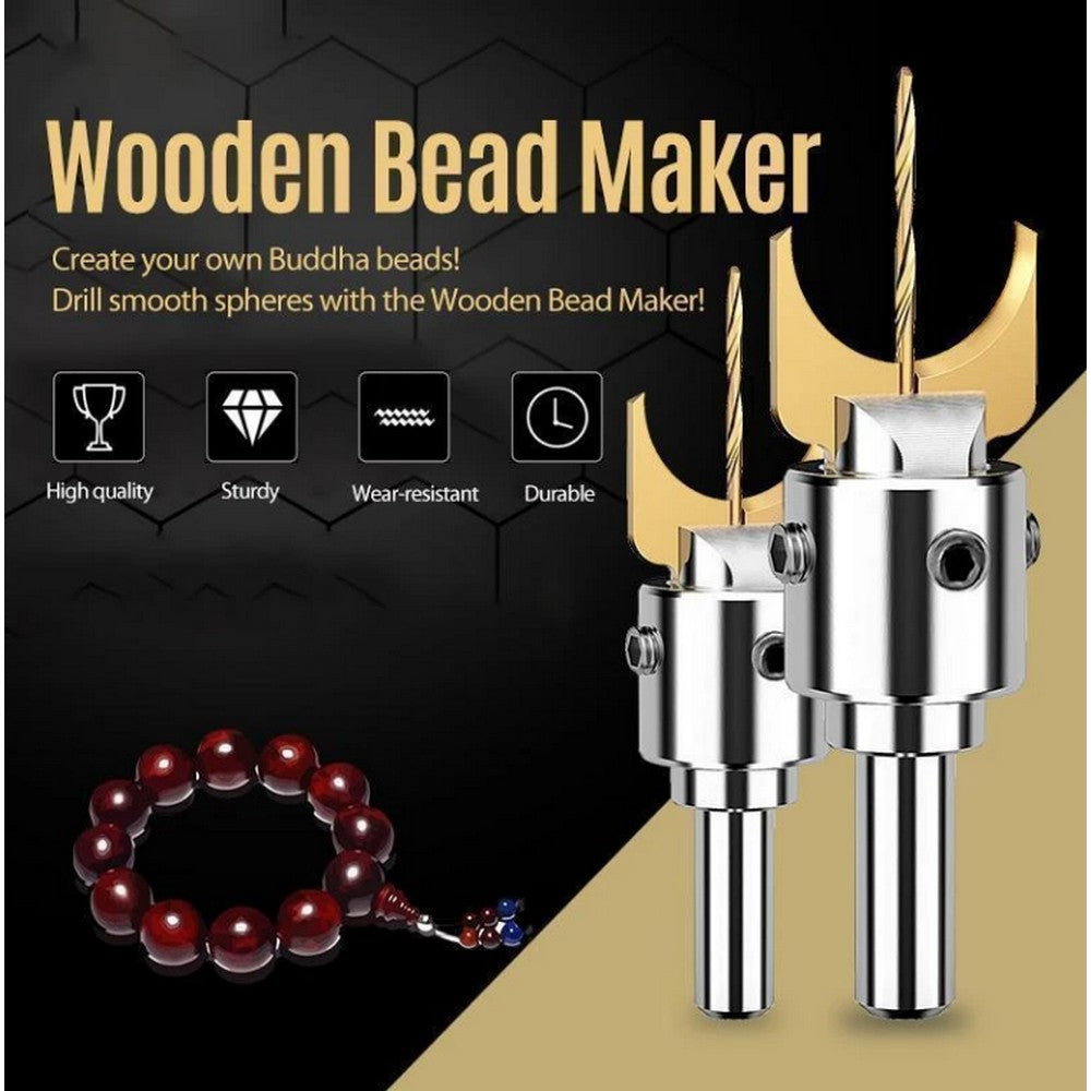 13 Pieces DIY Wooden Bead Maker Kit Drills Bit Set for Making Beads 6mm 8mm 10mm 12mm Woodworking Tools