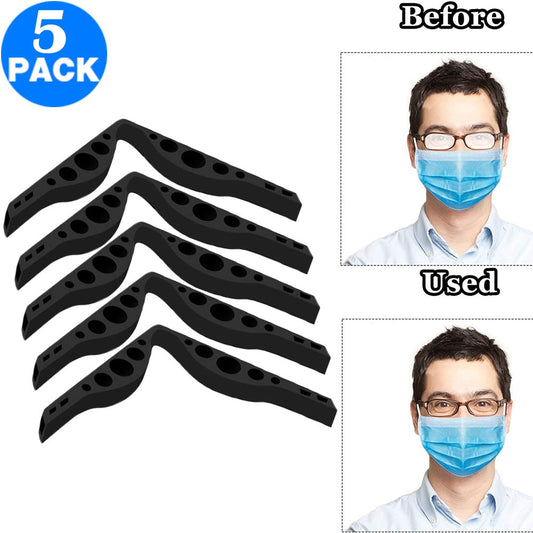 5 X Washable Reusable Eyeglasses Anti Fog Nose Bridge Strip Face Cover Inner Bracket