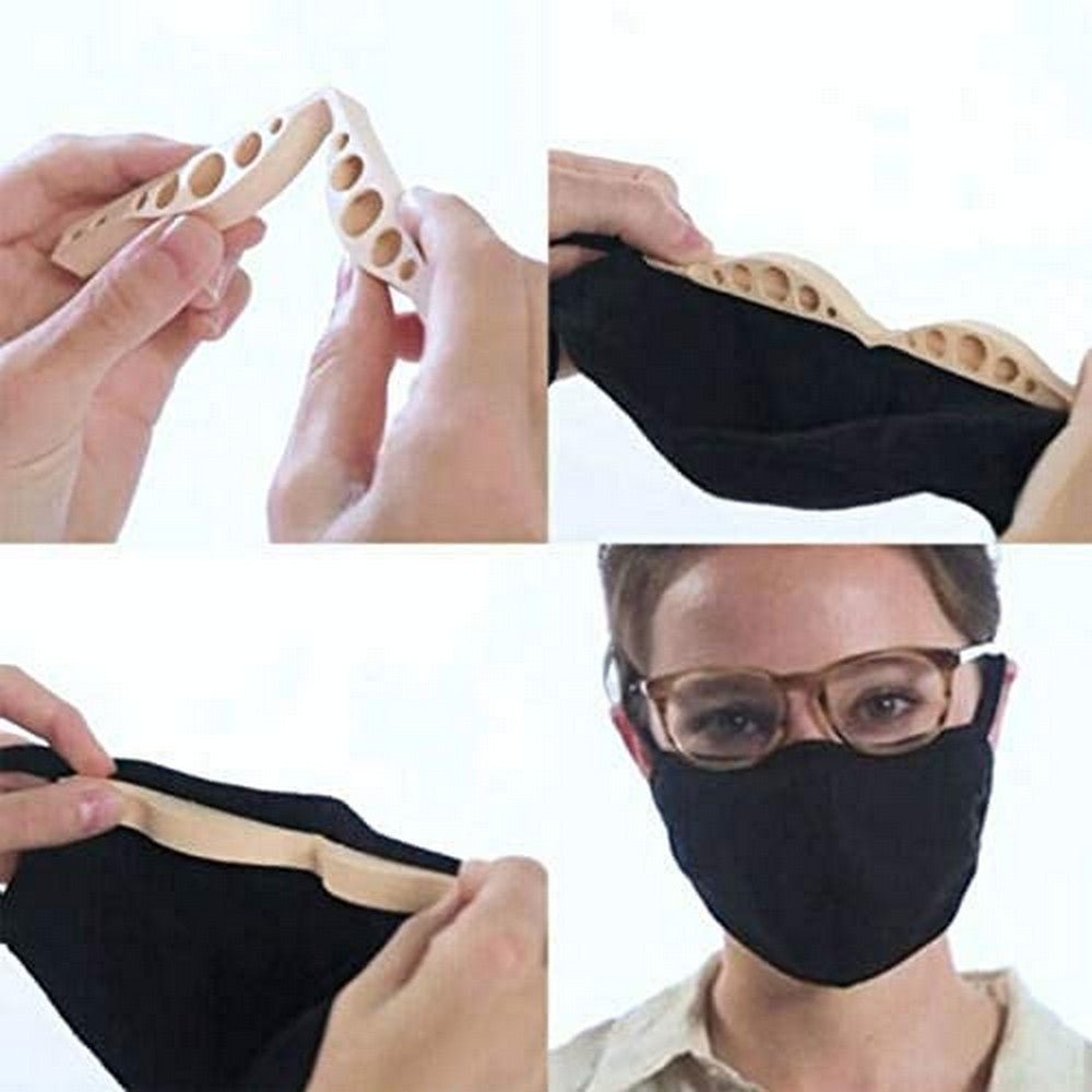 5 X Washable Reusable Eyeglasses Anti Fog Nose Bridge Strip Face Cover Inner Bracket