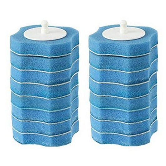 16 Pieces Replacement Heads for Disposable Toilet Brush Toilet Wand