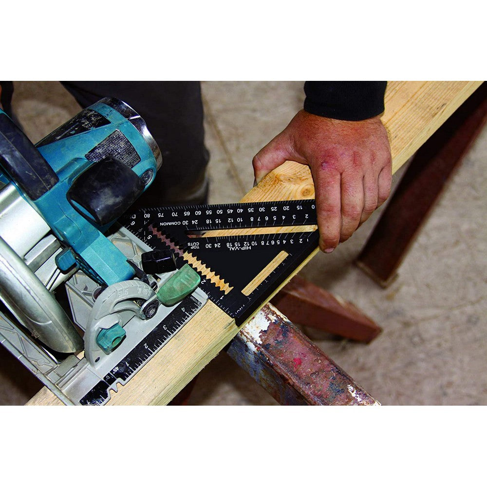 7Inch 12Inch Alloy Triangle Square Ruler Guide High Precision Layout Easy Read Engineer Woodworker Measuring Tool Metric System