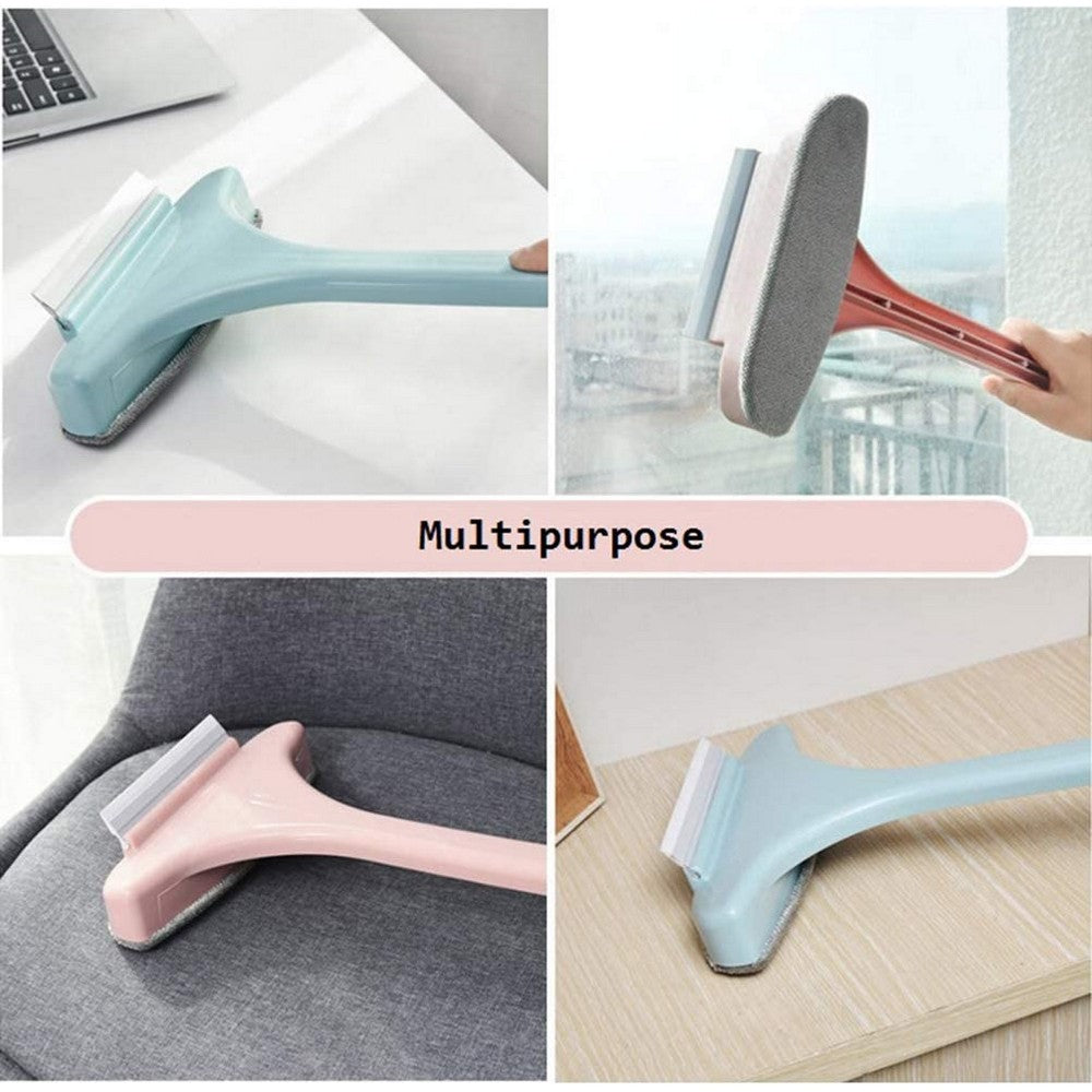 4 Pack Dual Use Window Screen Cleaning Brushes Tool Detachable Mesh Screen Cleaners for Home Windom Car Wall