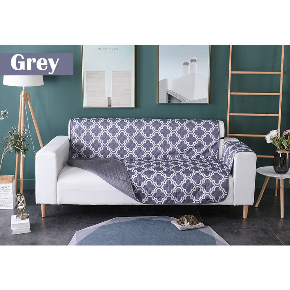 Sofa Couch Protective Cover Removable Waterproof Pet Dog Seat Cover with Anti Slip Strap