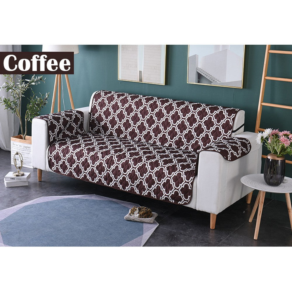 Sofa Couch Protective Cover Removable Waterproof Pet Dog Seat Cover with Anti Slip Strap