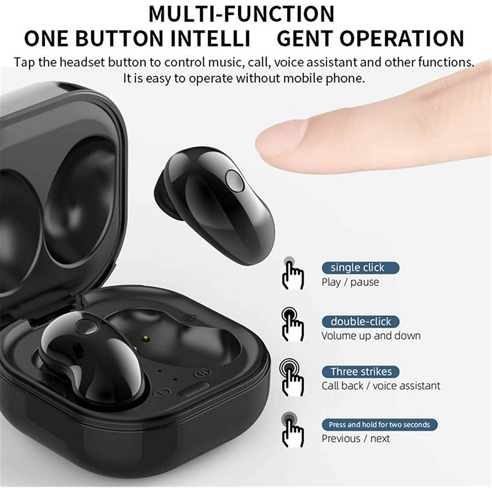 S6 Plus TWS Wireless Earbuds Bluetooth 5.1 Headphones Hi-Fi Stereo Headset Waterproof Sport Earphones with Charging Case
