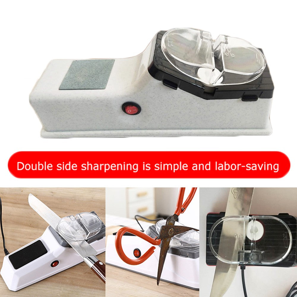 USB Electric Knife Sharpener Kitchen Knives Sharpening System Quickly Sharpening Tool