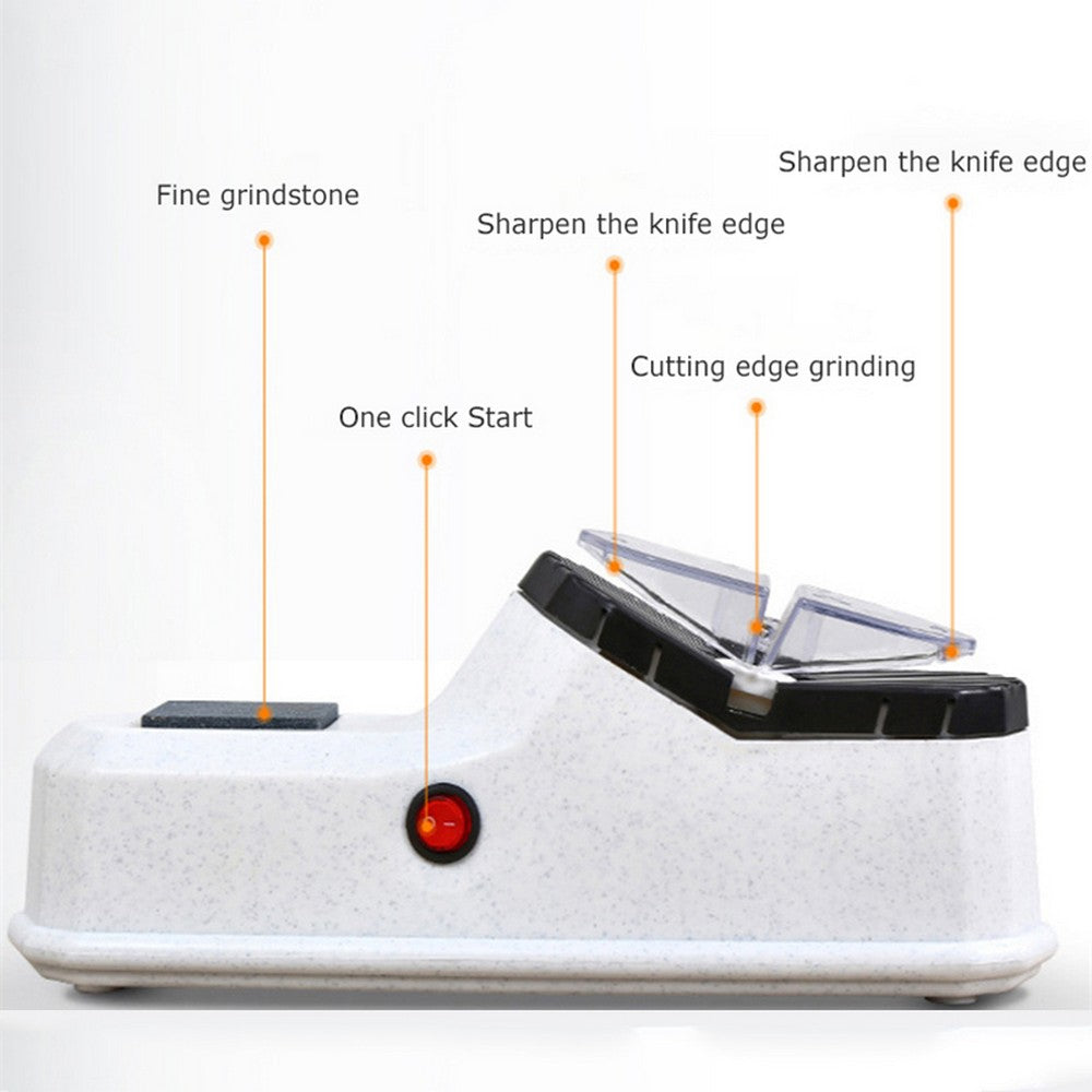 USB Electric Knife Sharpener Kitchen Knives Sharpening System Quickly Sharpening Tool