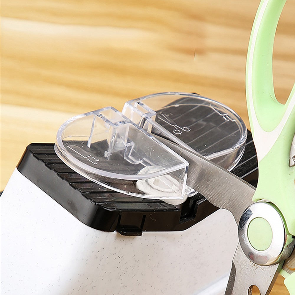 USB Electric Knife Sharpener Kitchen Knives Sharpening System Quickly Sharpening Tool