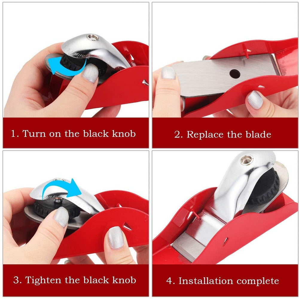 2 X Mini Small Size Hand Planer Woodworking Trimming Hand Plane Tools