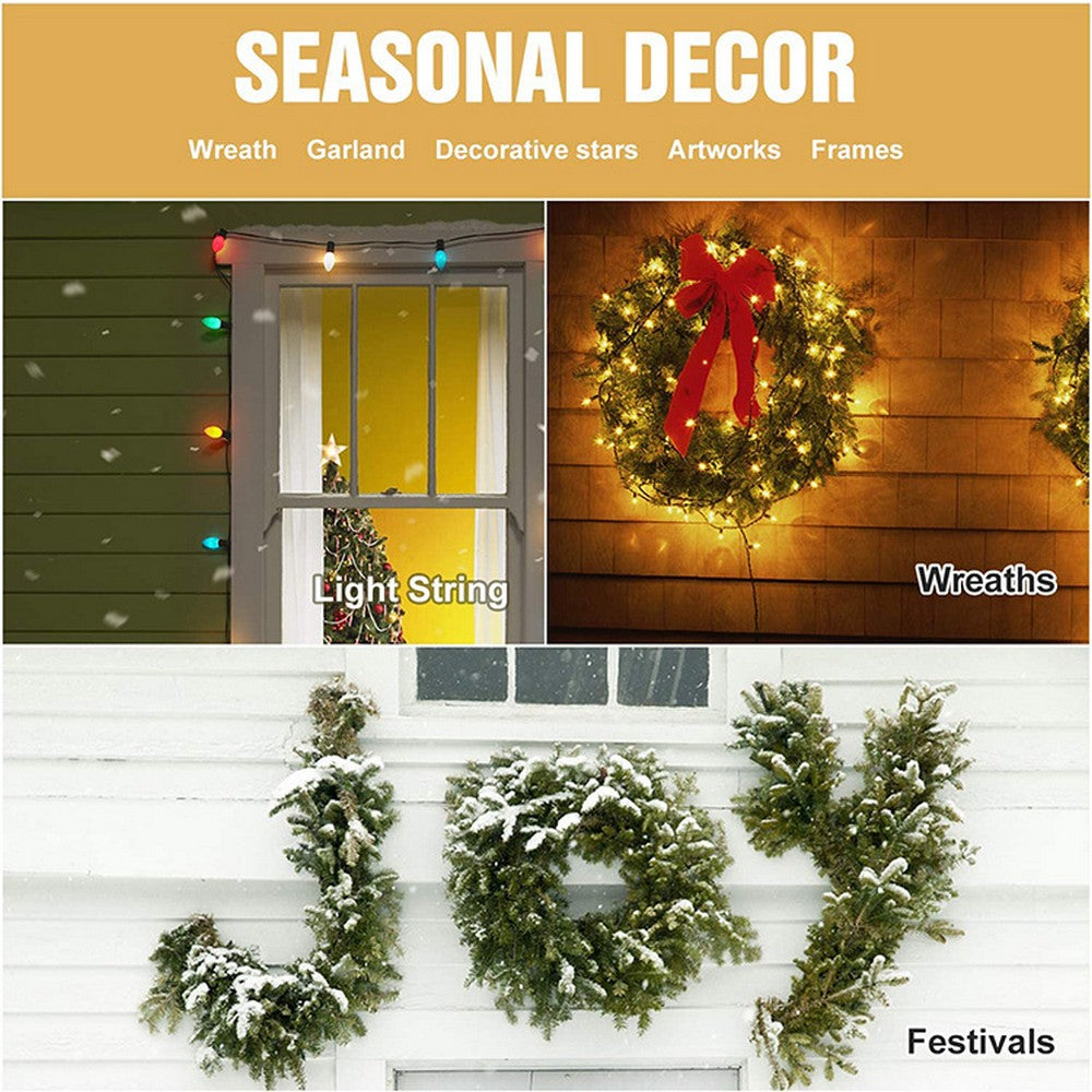 2 X 10PCS No Hole Needed Vinyl Siding Hanger Hooks Set Outdoor Siding Clips Decorations Stainless Steel Hanger